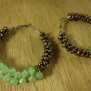 Handmade fashion hoops